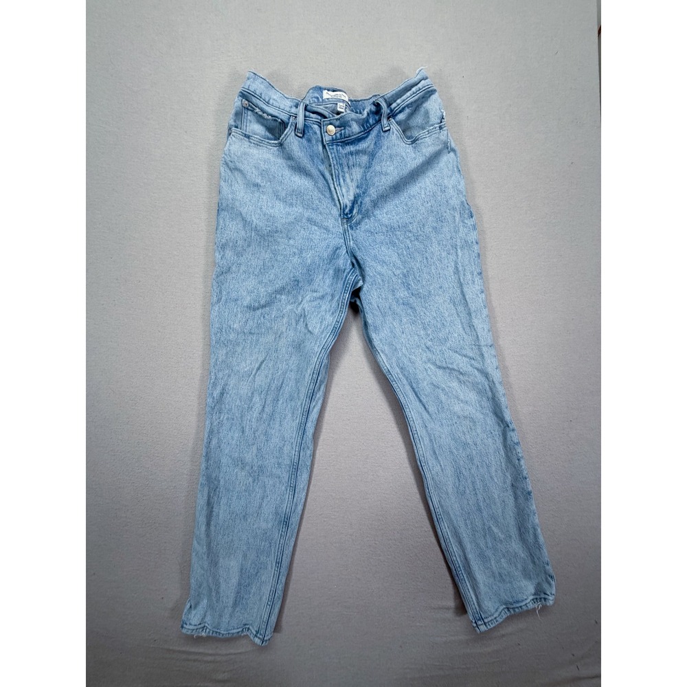 Abercrombie &‎ Fitch Jeans Women 31/12 Light Wash Curve Love 90s Straight
